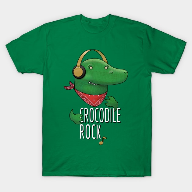 Crocodile rock T-Shirt by goldengallery